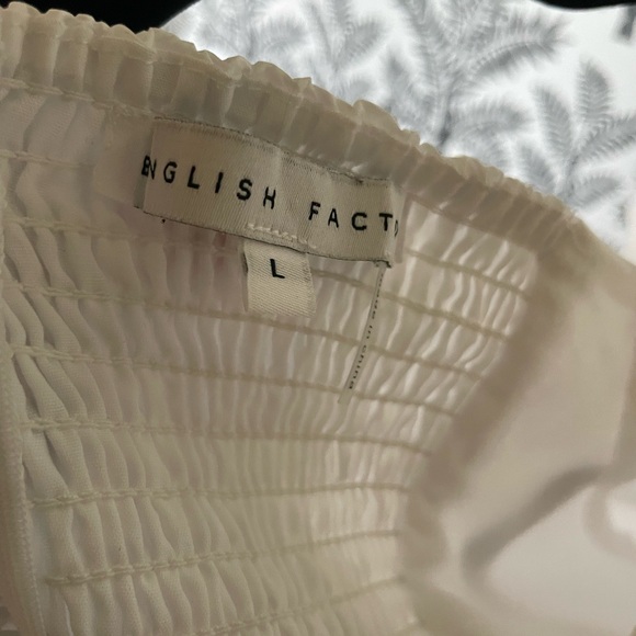 White English Factory Puffy Sleeve Top - Picture 4 of 6